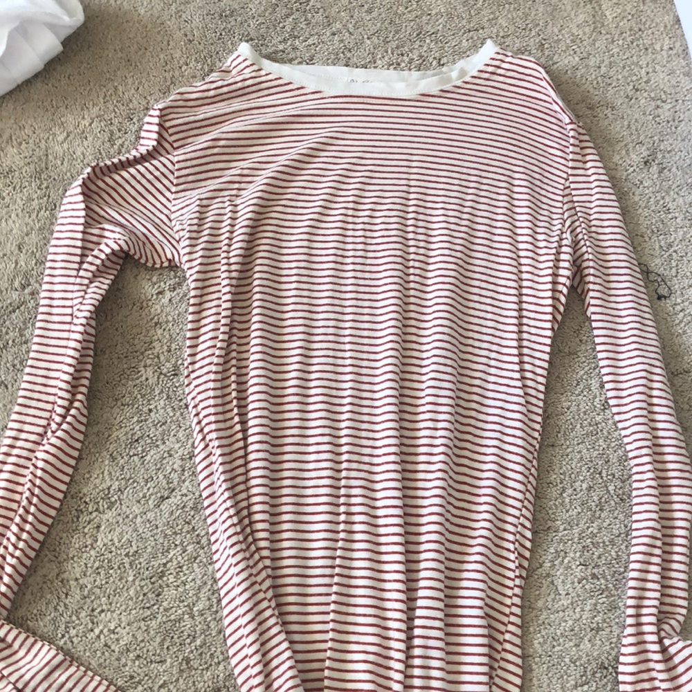 brandy melville striped long sleeve